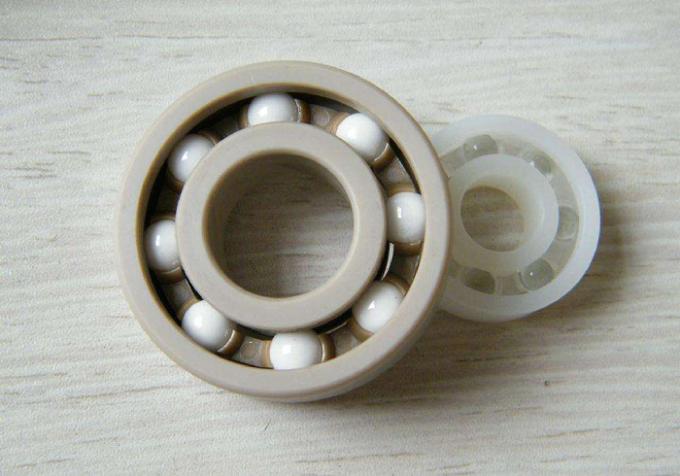 Hoge Precisiepvdf POM PA66 Plastic Duidelijke Lagers 0